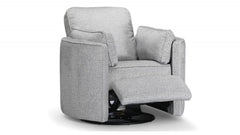 Luana Graphite Swivel Recliner