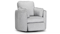 Luana Graphite Swivel Recliner