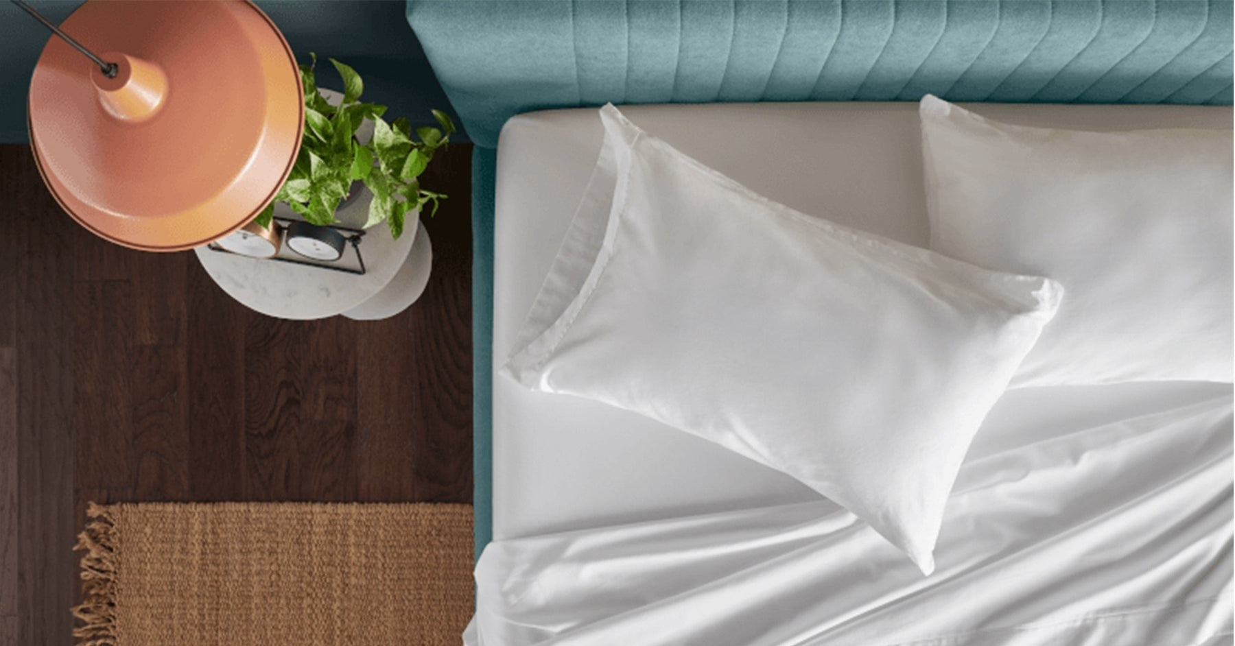 Queen Size Tempurpedic White Egyptian Cotton Sheet Set
