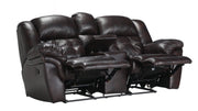 Achieve Leather P1 Power Reclining Loveseat w/Console