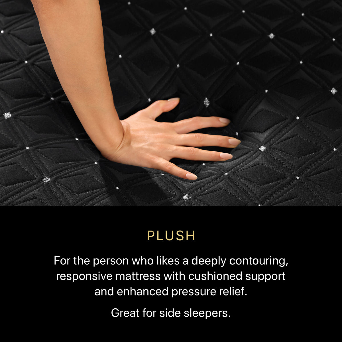 King Size Beautyrest Black Series 3 Plush Hybrid Mattress