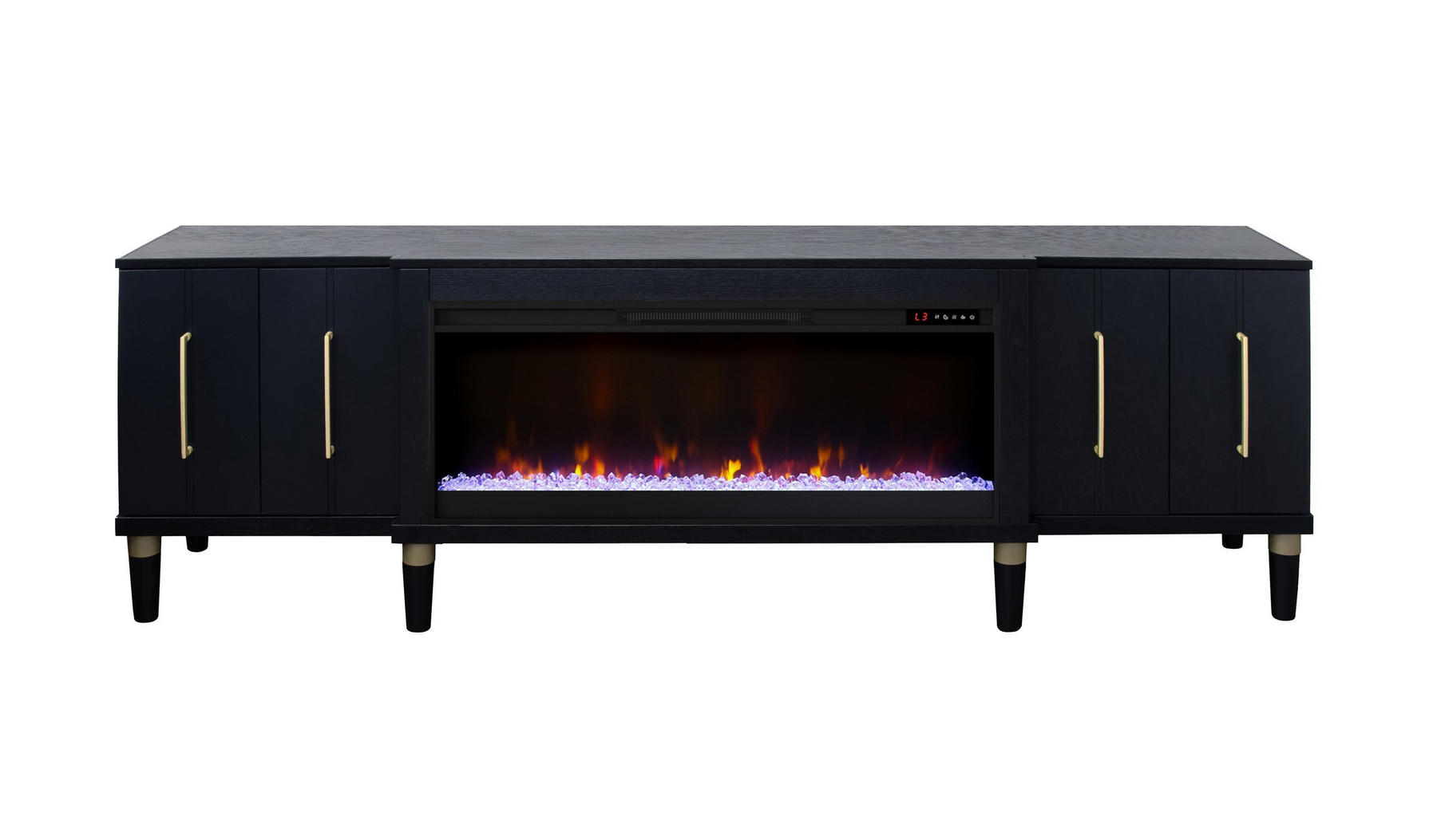 Chimenea Harmony Clove 93" Soporte TV