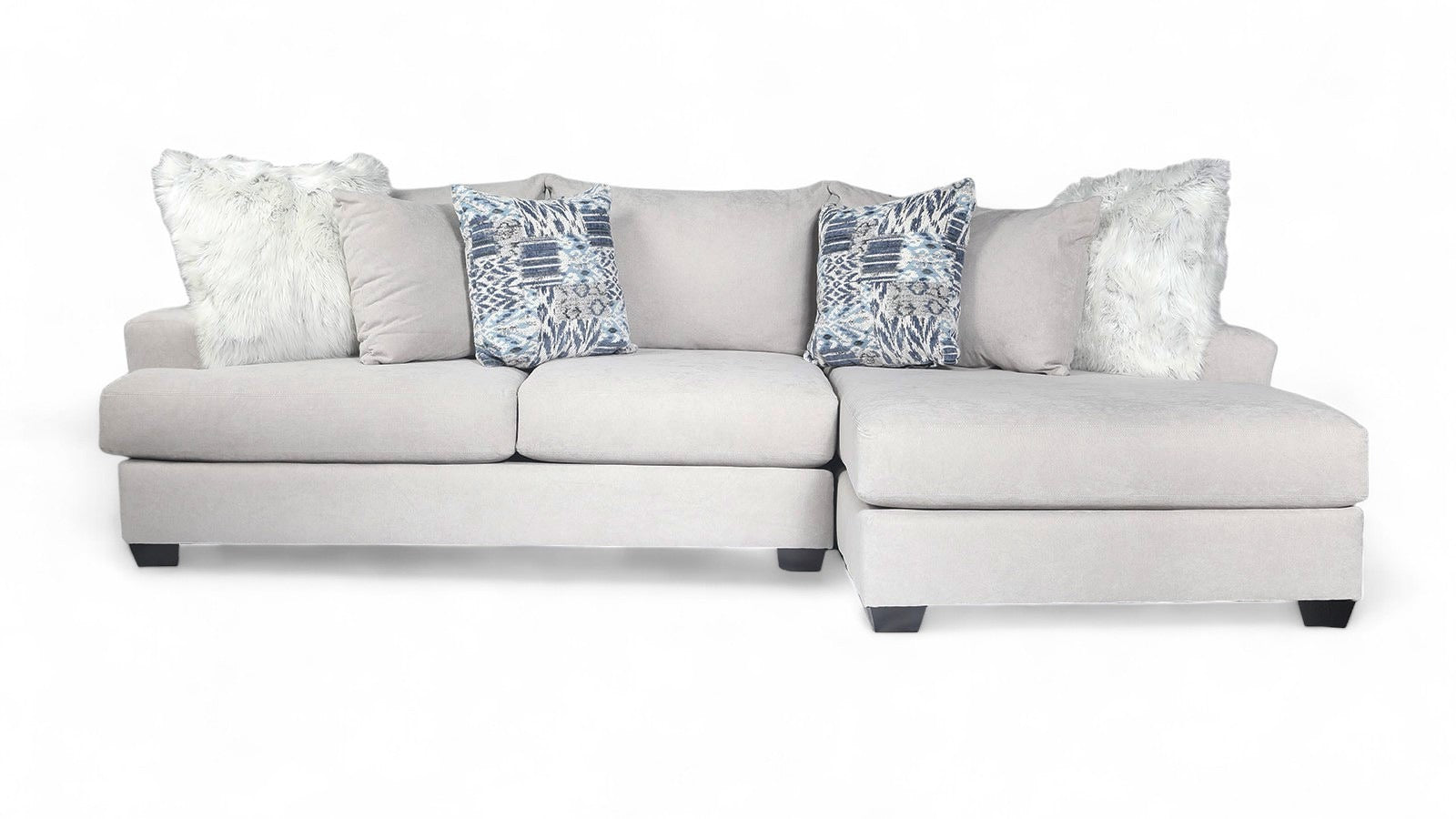 Sensation Dove 2 Pc Right Arm Facing Chaise Chofa