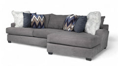 Sensation Charcoal 2Pzs Brazo Derecho Chaise Chofa