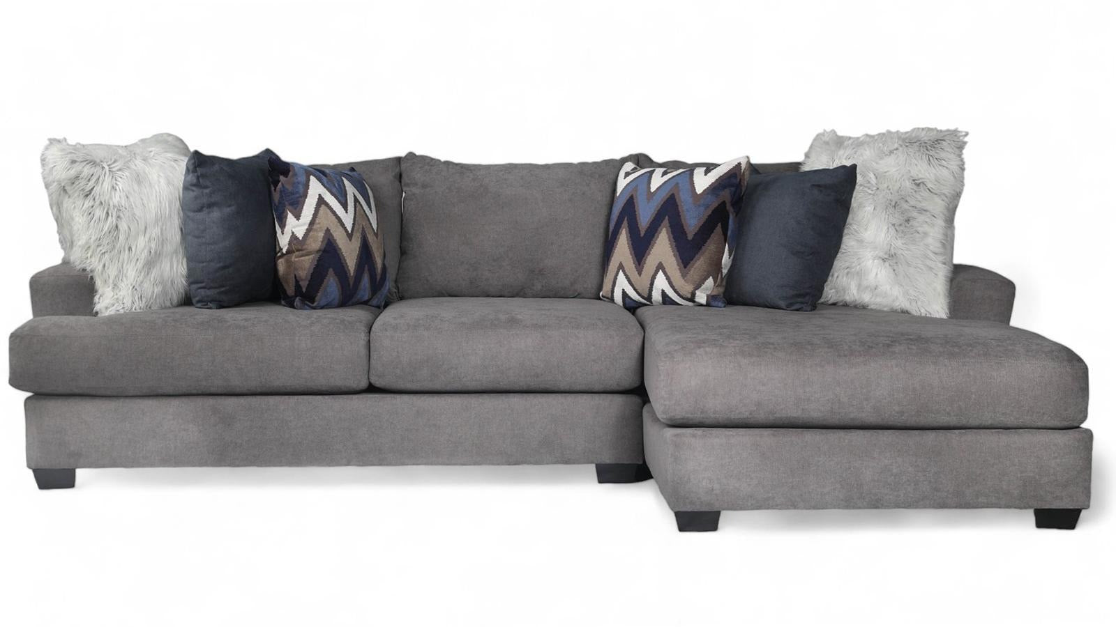 Sensation Charcoal 2Pzs Brazo Derecho Chaise Chofa