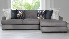 Sensation Charcoal 2Pzs Brazo Derecho Chaise Chofa