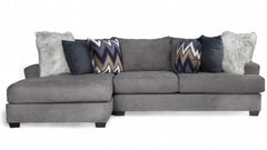 Sensation Charcoal 2 Pc. Left Arm Facing Chaise Chofa