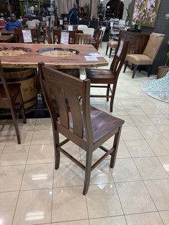 Silla de madera maciza de arce Timber Ridge para barra de bar