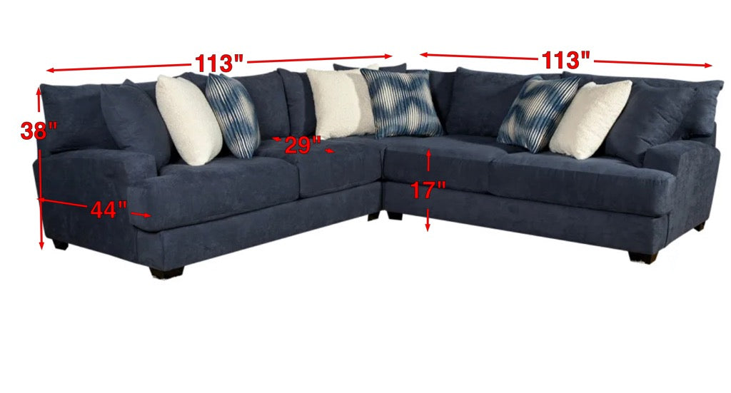 Sensation Slate Sectional