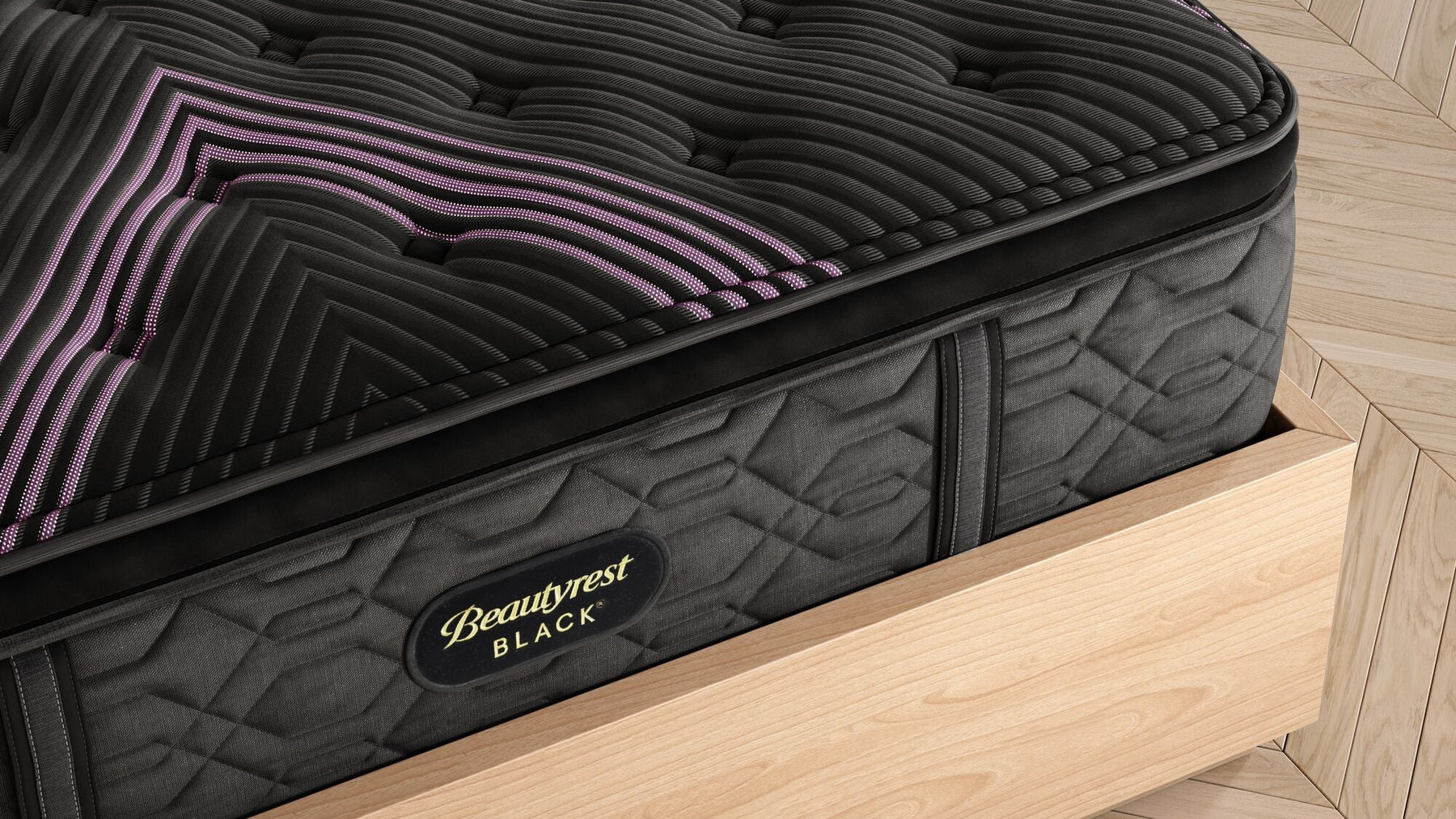 King Beautyrest Black Series 2 Firm - T3 Pocketed Coil Technology Detail