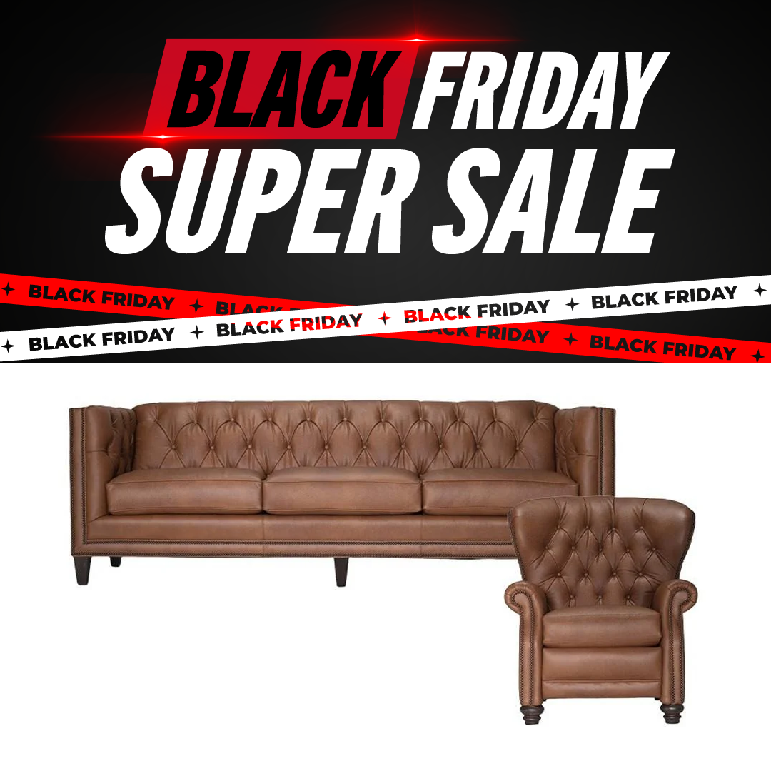 Black friday leather lounge suites best sale