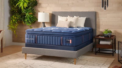 King Size Stearns & Foster Lux Estate Medium Pillowtop Mattress - Handcrafted Luxury
