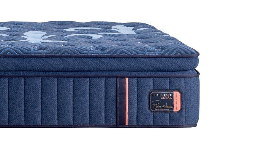 Stearns & Foster Lux Estate King Mattress - IntelliCoil Support and PrimaCool Gel Memory Foam