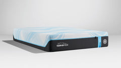 "Close-up of the TEMPUR-LuxeBreeze 2.0 Soft Mattress with Pure Cool® Plus technology for cooling comfort"