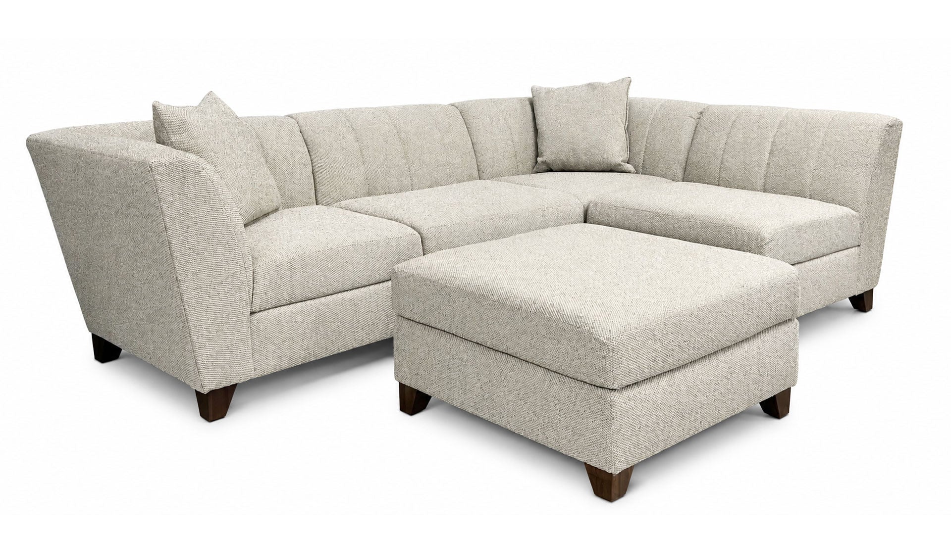 5-Piece Melara Gellar Moss Modular Sectional by Jonathan Louis | Made in USA | Gallery Furniture