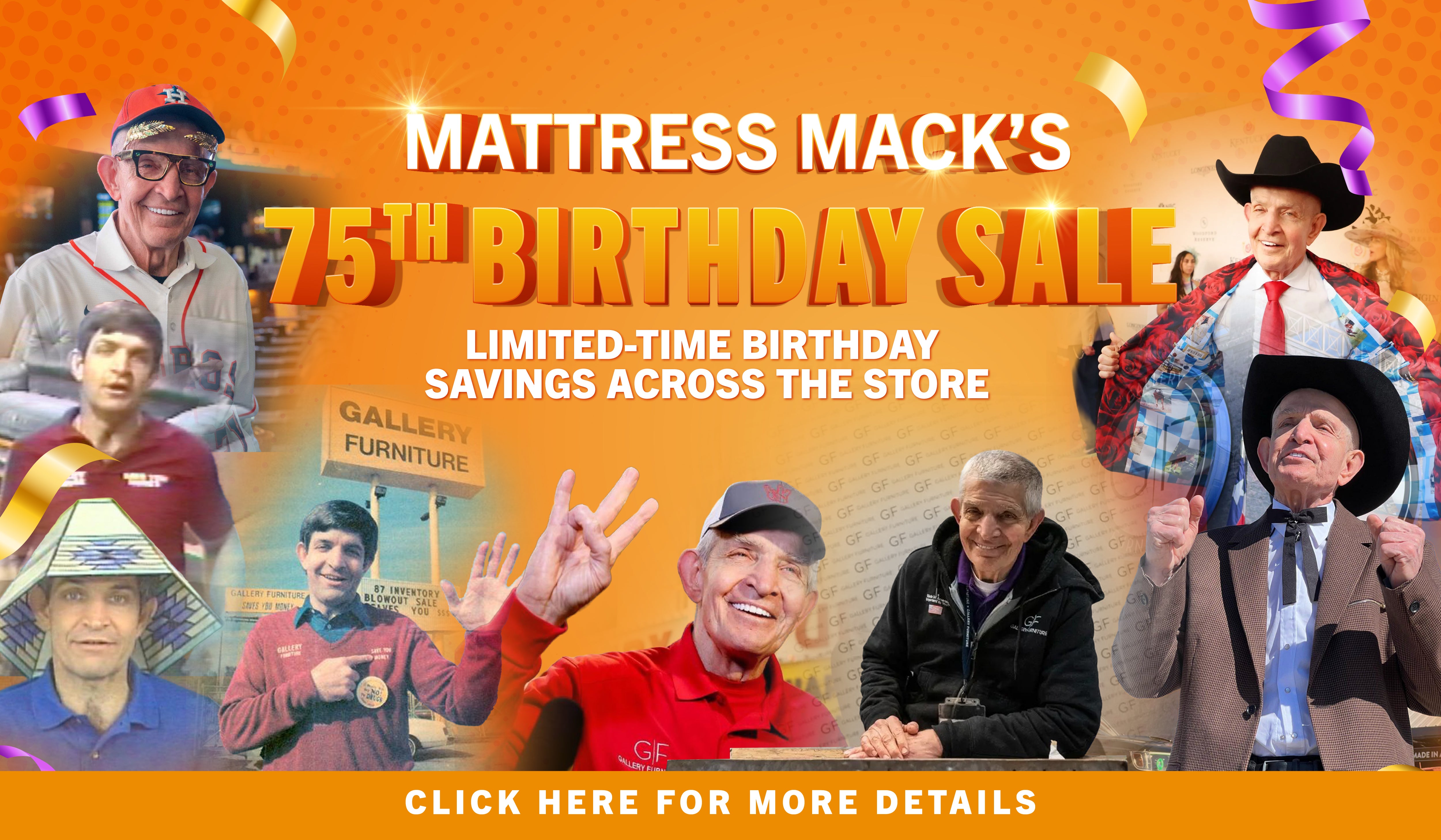 Mattress mack's birthday sale Image
