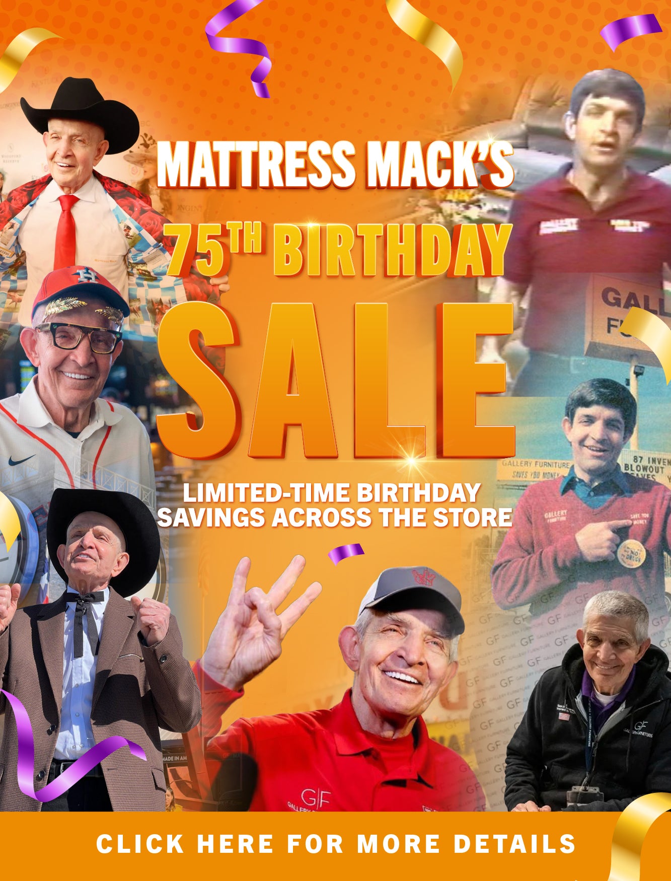 Mattress mack's birthday sale Image
