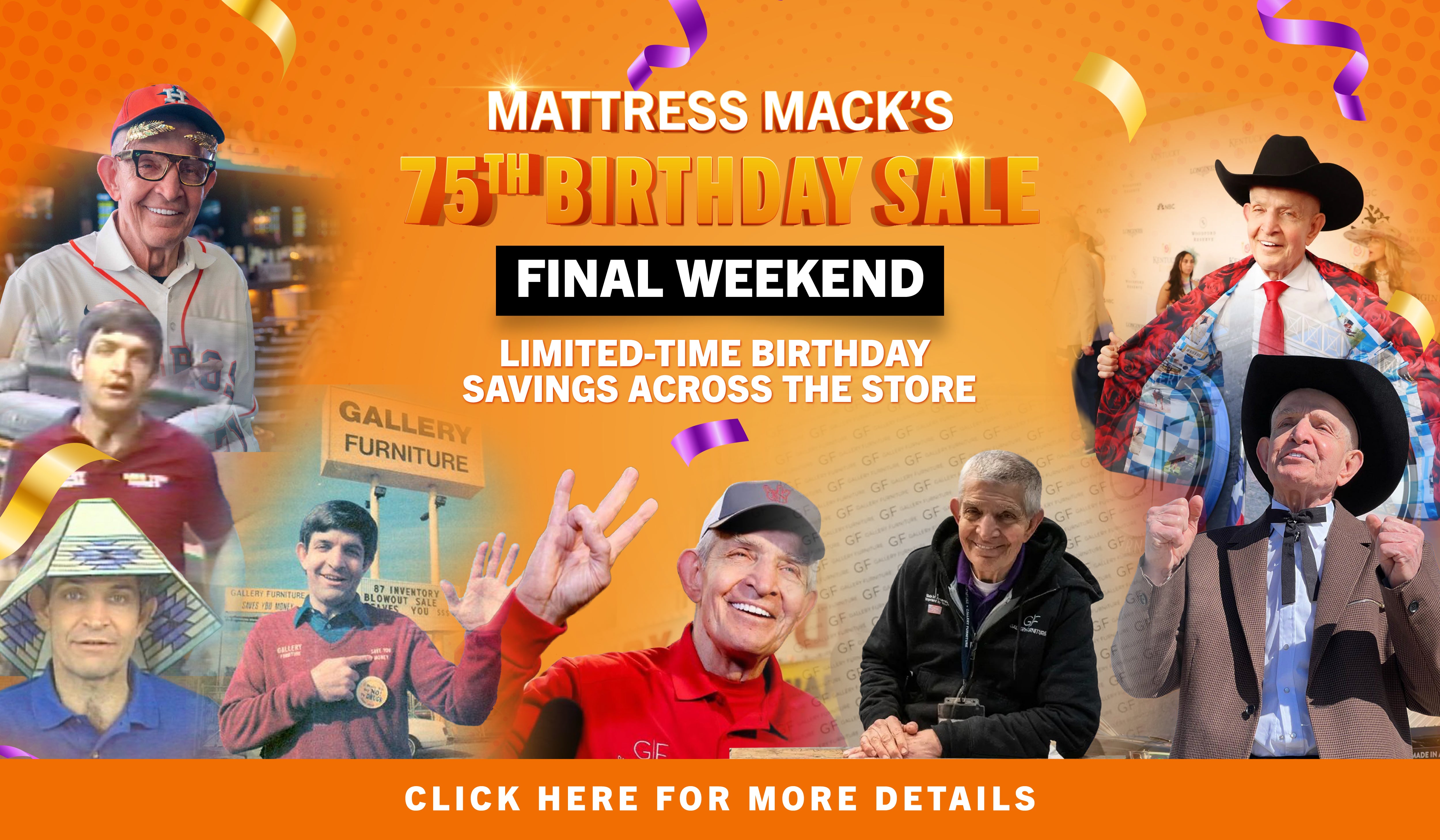 Mattress mack's birthday sale Image