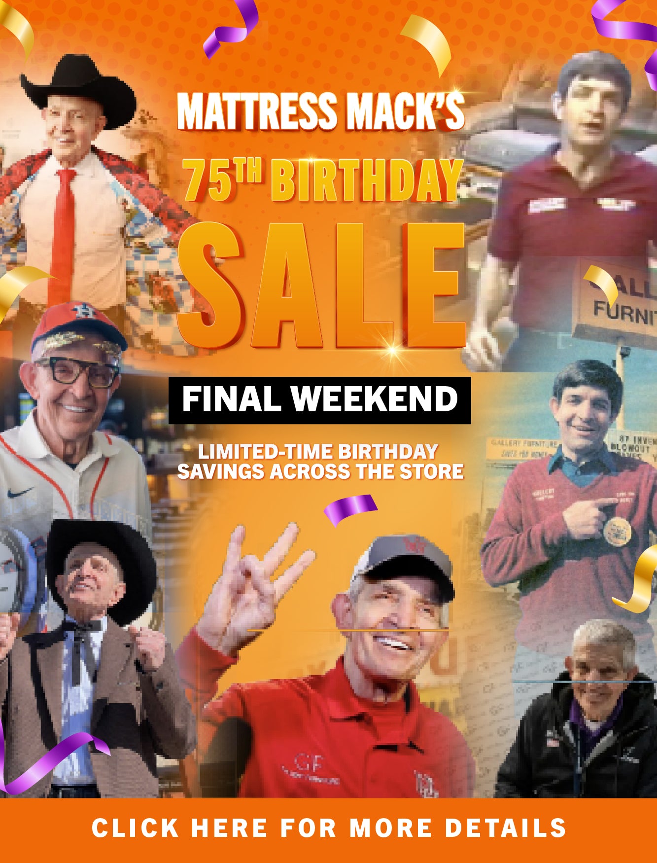 Mattress mack's birthday sale Image