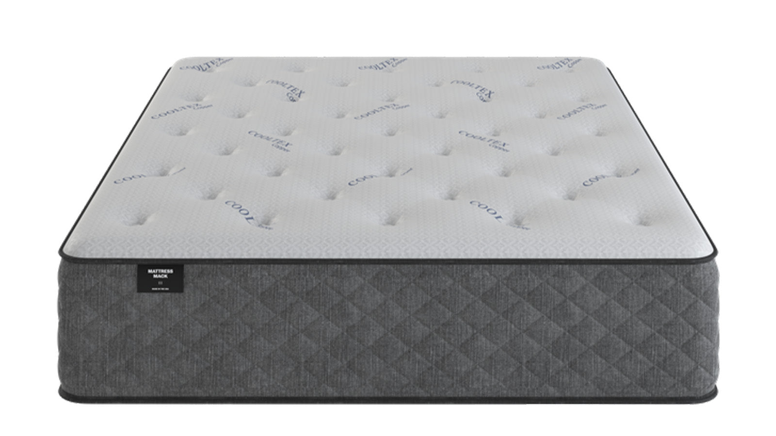 Mattress Mack III Queen Angle View - Copper Gel Memory Foam Cooling Technology