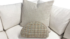 4-Piece Nomad Snow Sectional with Ottoman | Gallery Furniture