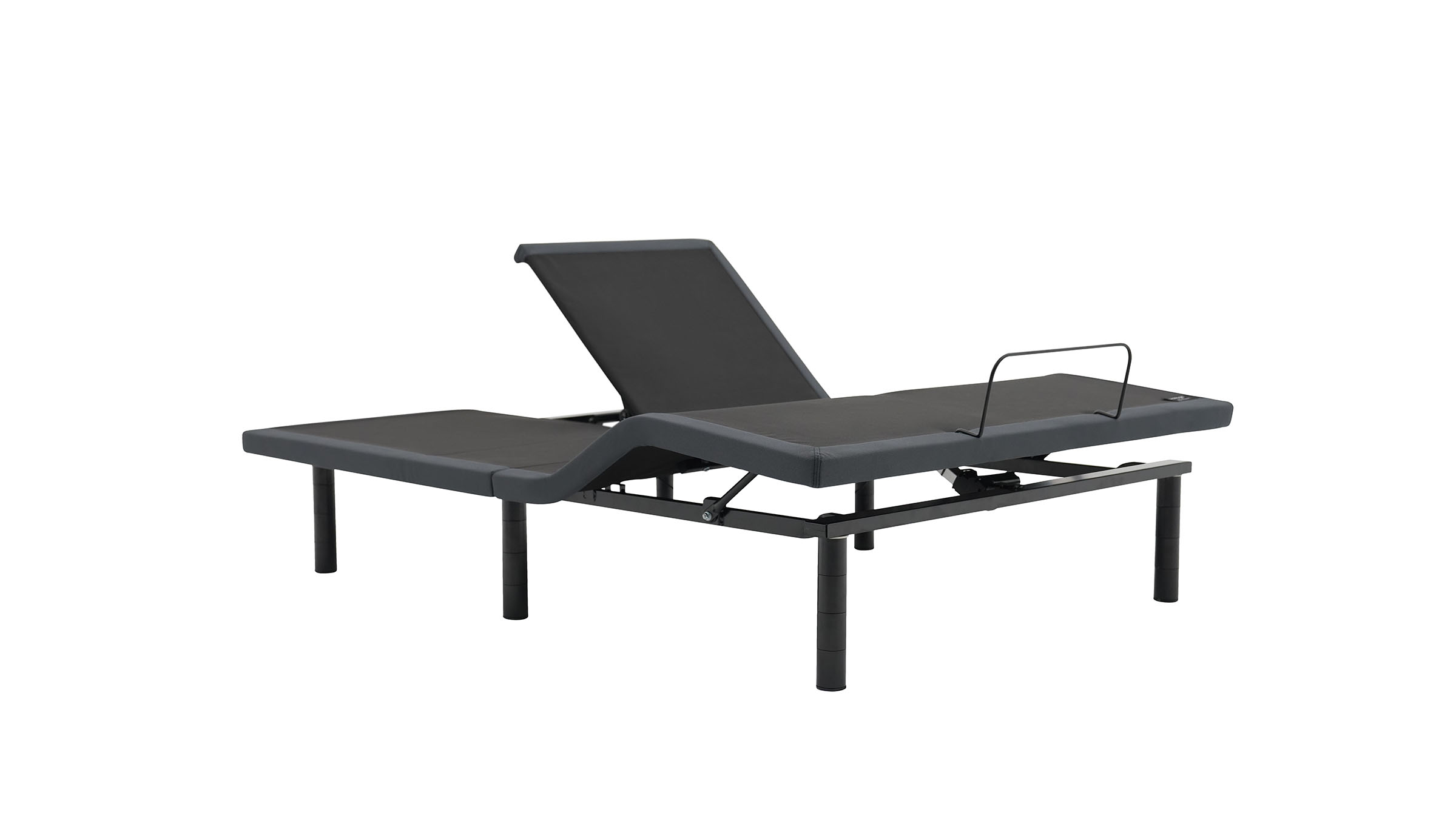 Gold BaseLogic Adjustable Base Split Head King – 3-in-1 Legs | Single Massage, Zero-Gravity & Underbed Lighting