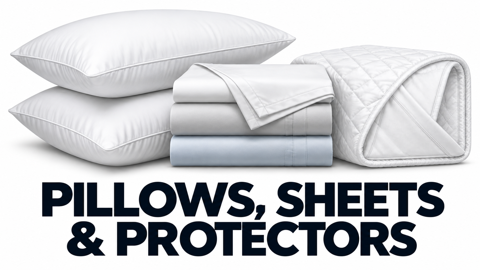 Almohadas, sábanas y fundas protectoras