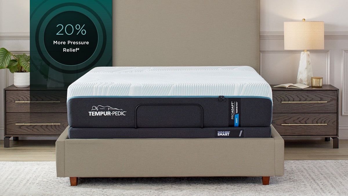 Tempur-Pedic Pro Adapt 2.0 Mattress – Soft, Medium, Medium Hybrid & Firm | Advanced Pressure Relief