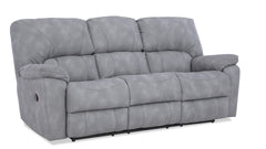 3 pc Rhino Gray Manual Reclining Set