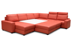 Luonto Saana Prescott 5-Piece Sleeper Sectional with Queen Sleeper | Gallery Furniture