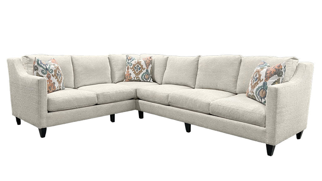 2pc Salome Sand Dollar MackTon Fabric Sectional