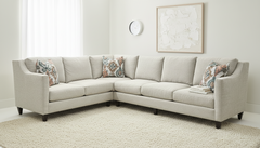 2pc Salome Sand Dollar MackTon Fabric Sectional