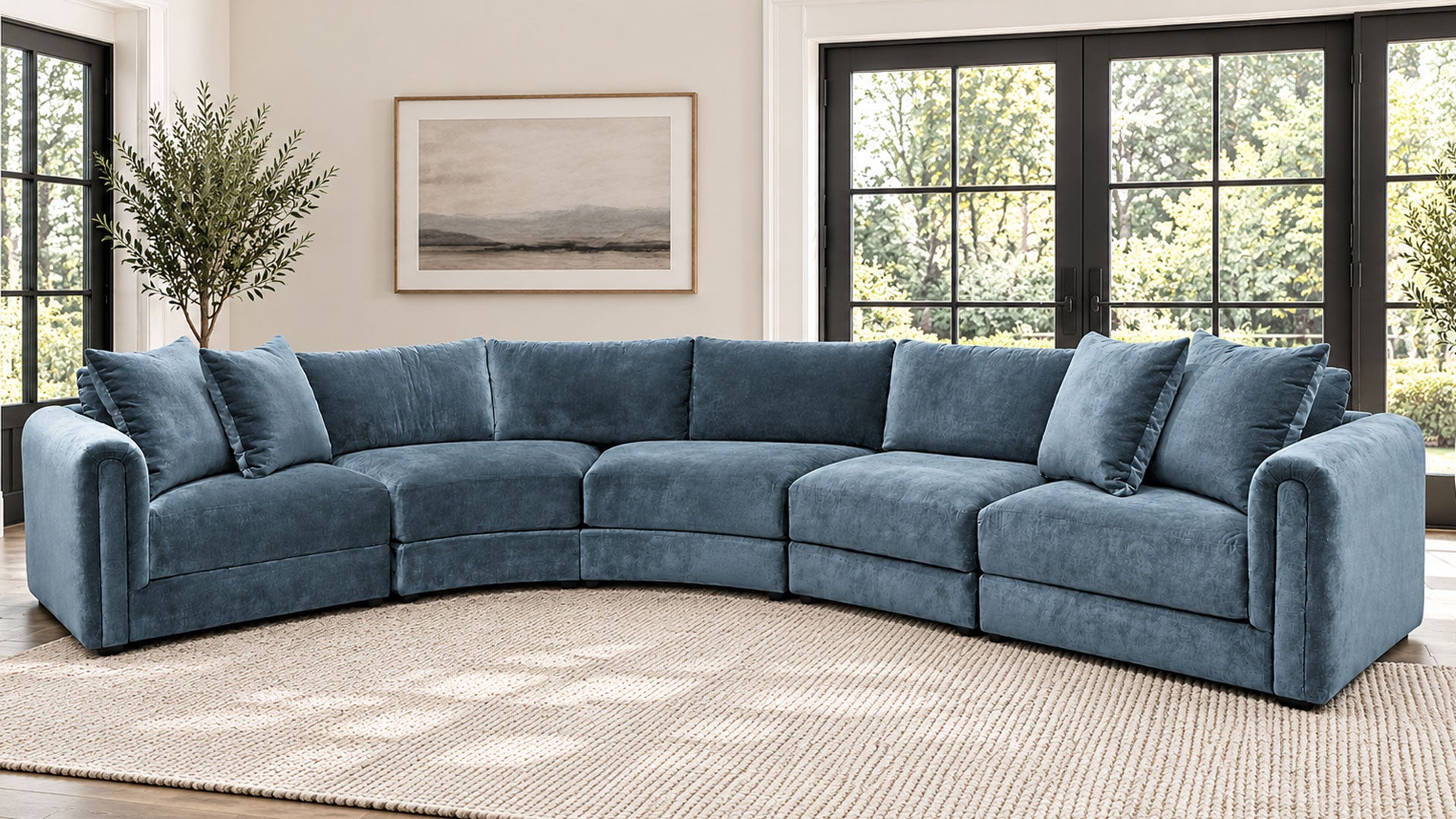 4pc Sarpet Andrew Modular Sectional