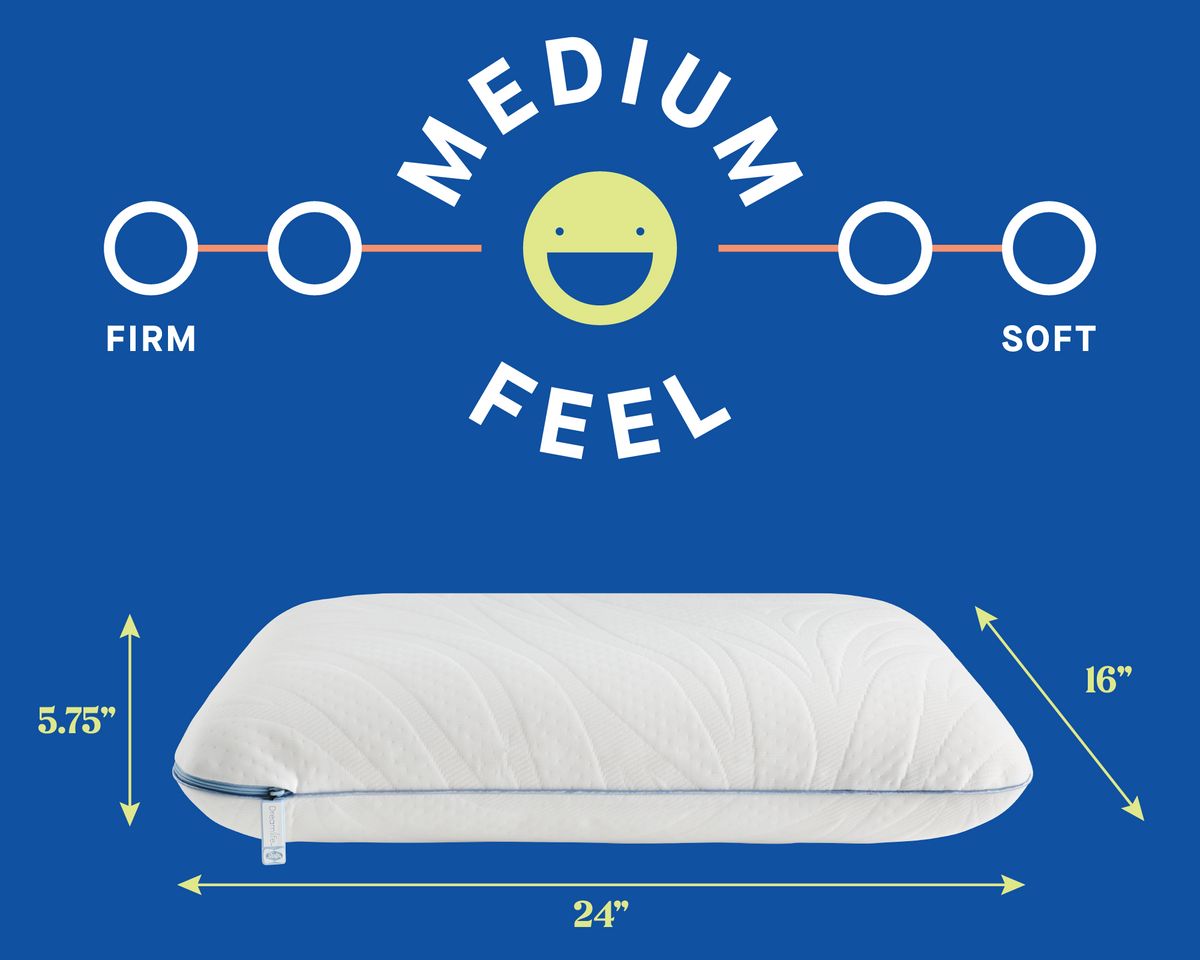 Dreamlife Molded Foam Standard Size Pillow