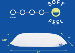 Dreamlife Shredded Foam Standard Size Pillow