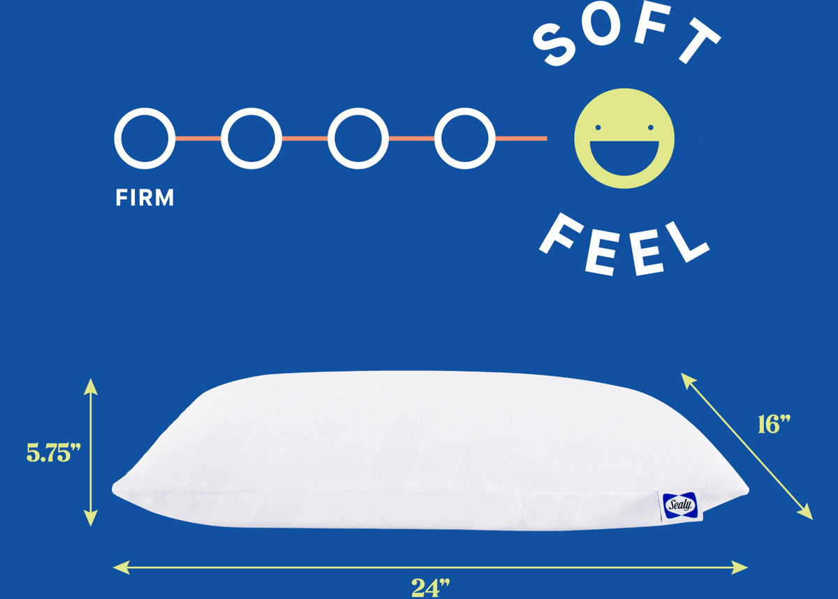 Dreamlife Shredded Foam Standard Size Pillow