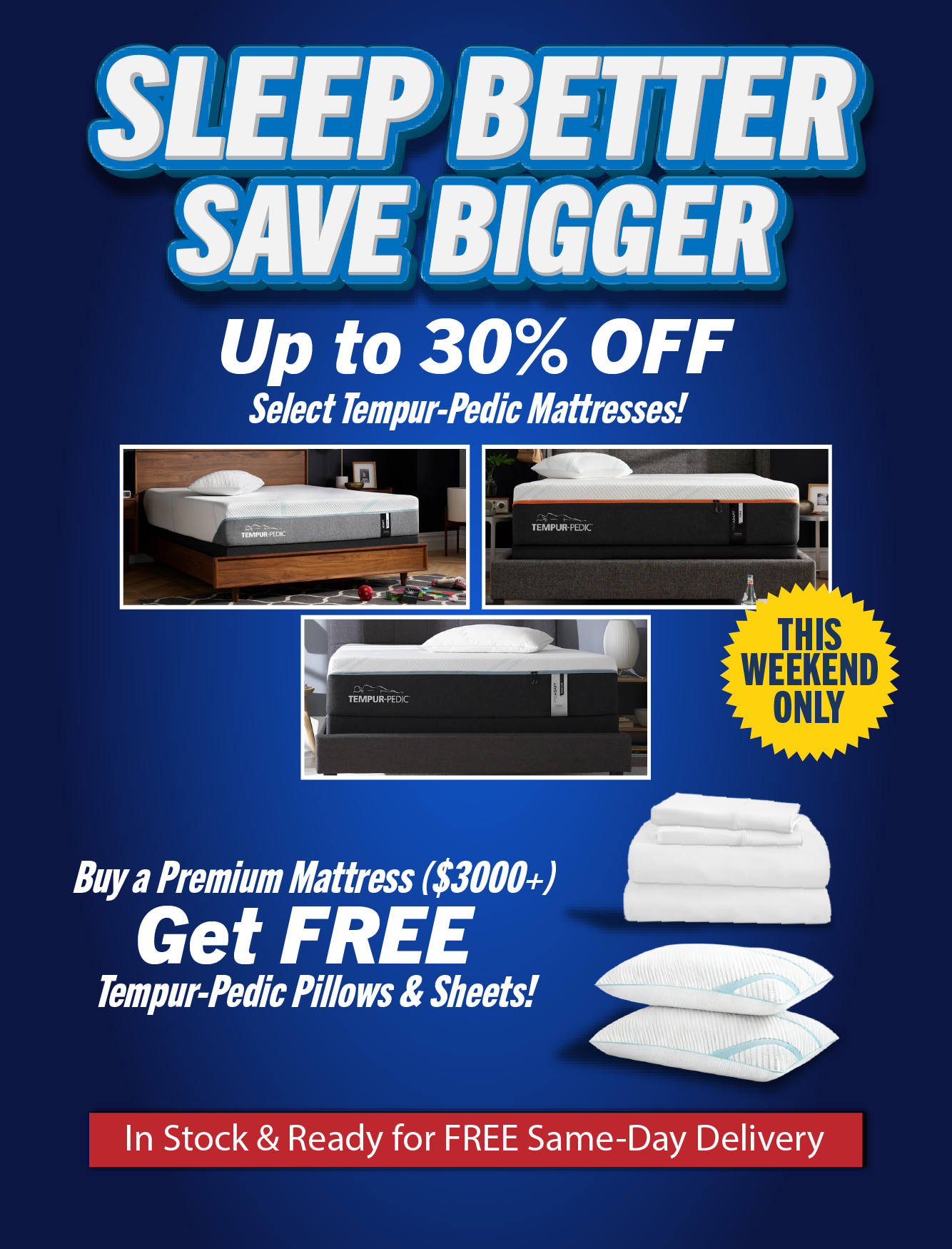 Save Up to 50% on Premium Mattresses! Image