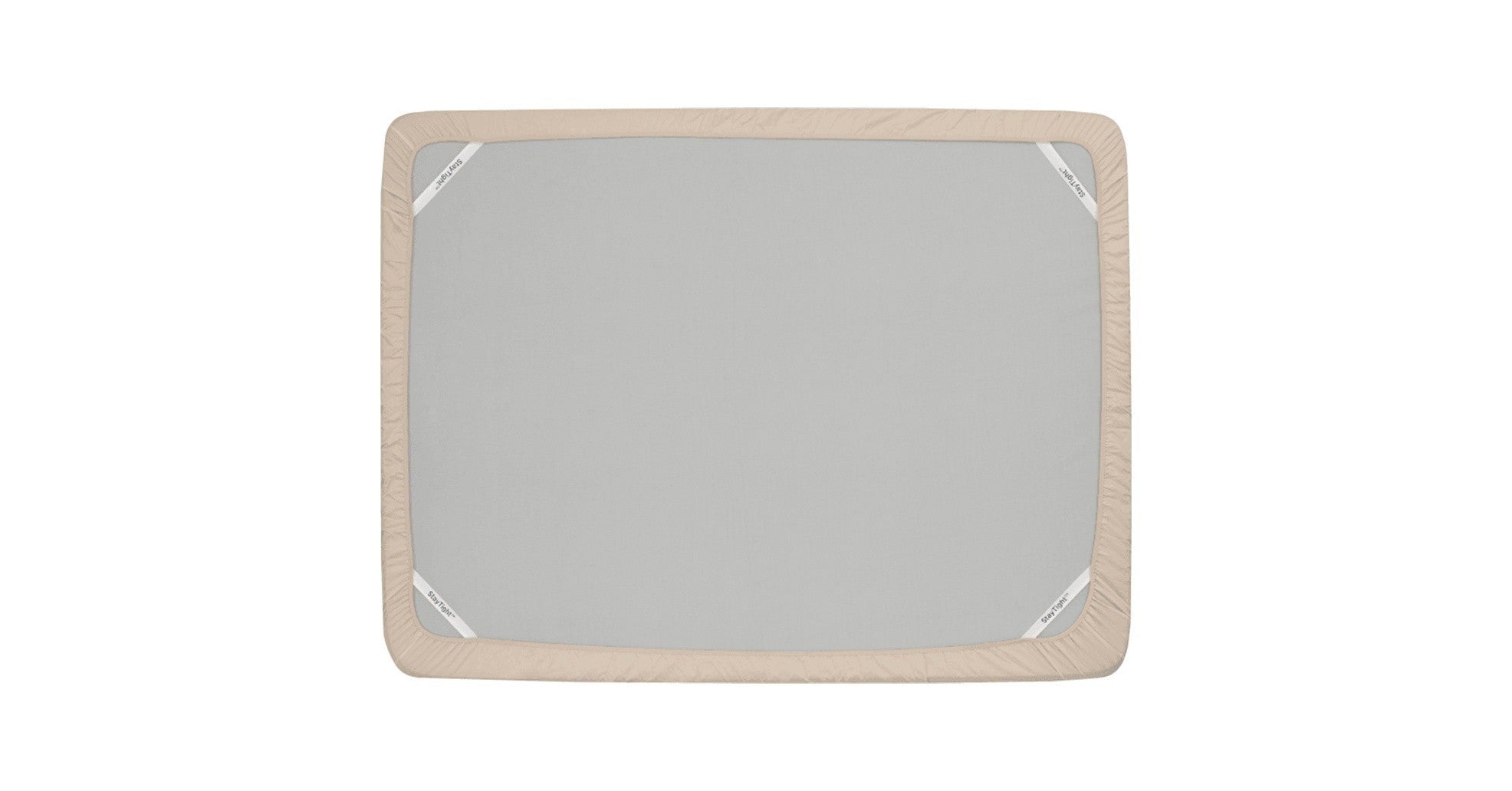 Queen Size Tempurpedic Sandstone Egyptian Cotton Sheet Set