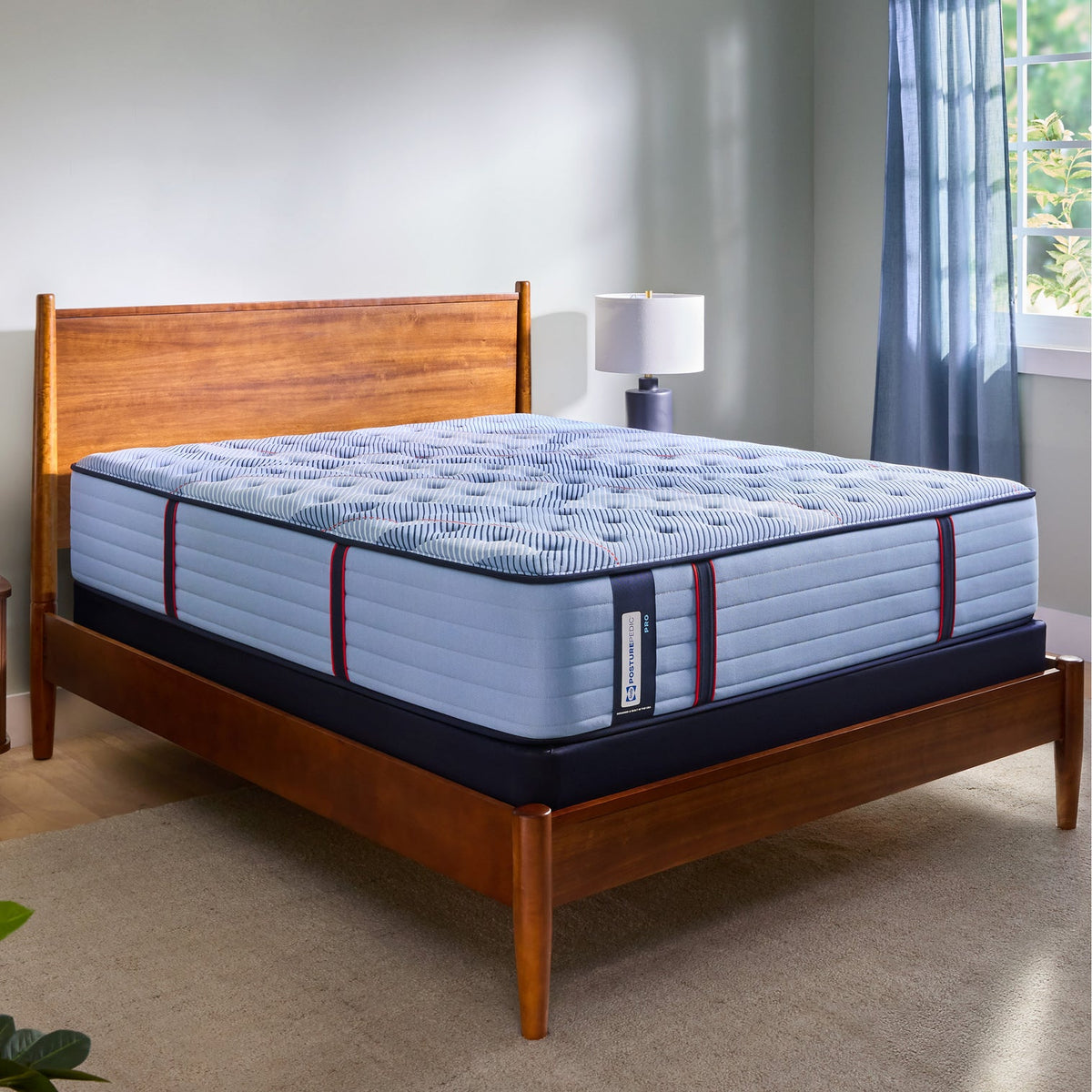 Colchón firme King Size Sealy Posturepedic Indianapolis: soporte específico y refrigeración