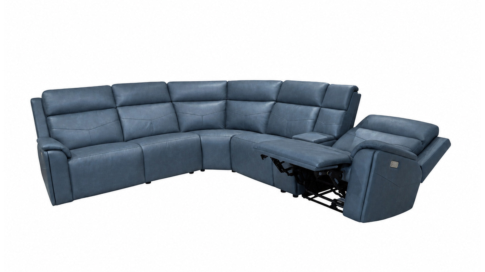 Thunderbird Admiral Blue Wedge | Mackdular Sectional Piece