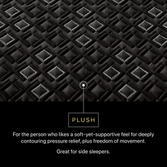 Split Head King Size Beautyrest Black Series 3 XCS Plush Hybrid (Mattress Only) - 30% More Cooling Power