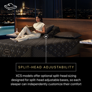 Beautyrest Black Series 3 XCS Plush Hybrid Mattress - 30% More Cooling Power