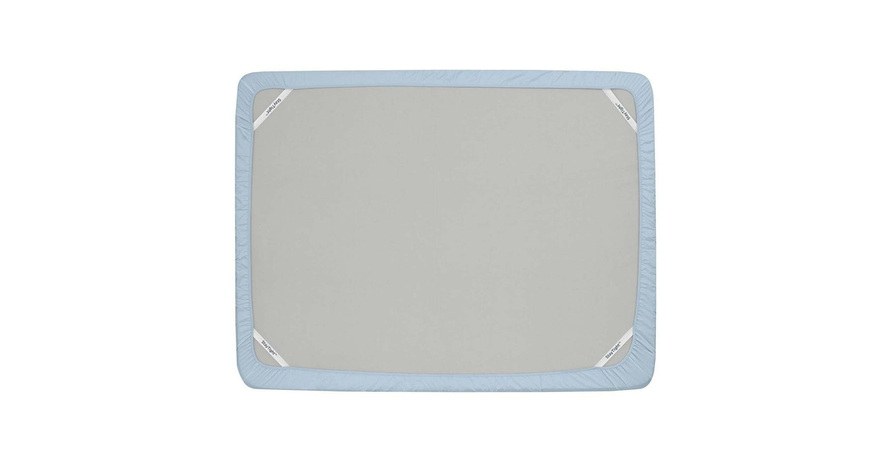 King Size Split Tempurpedic Sleepy Blue Egyptian Cotton Sheet Set