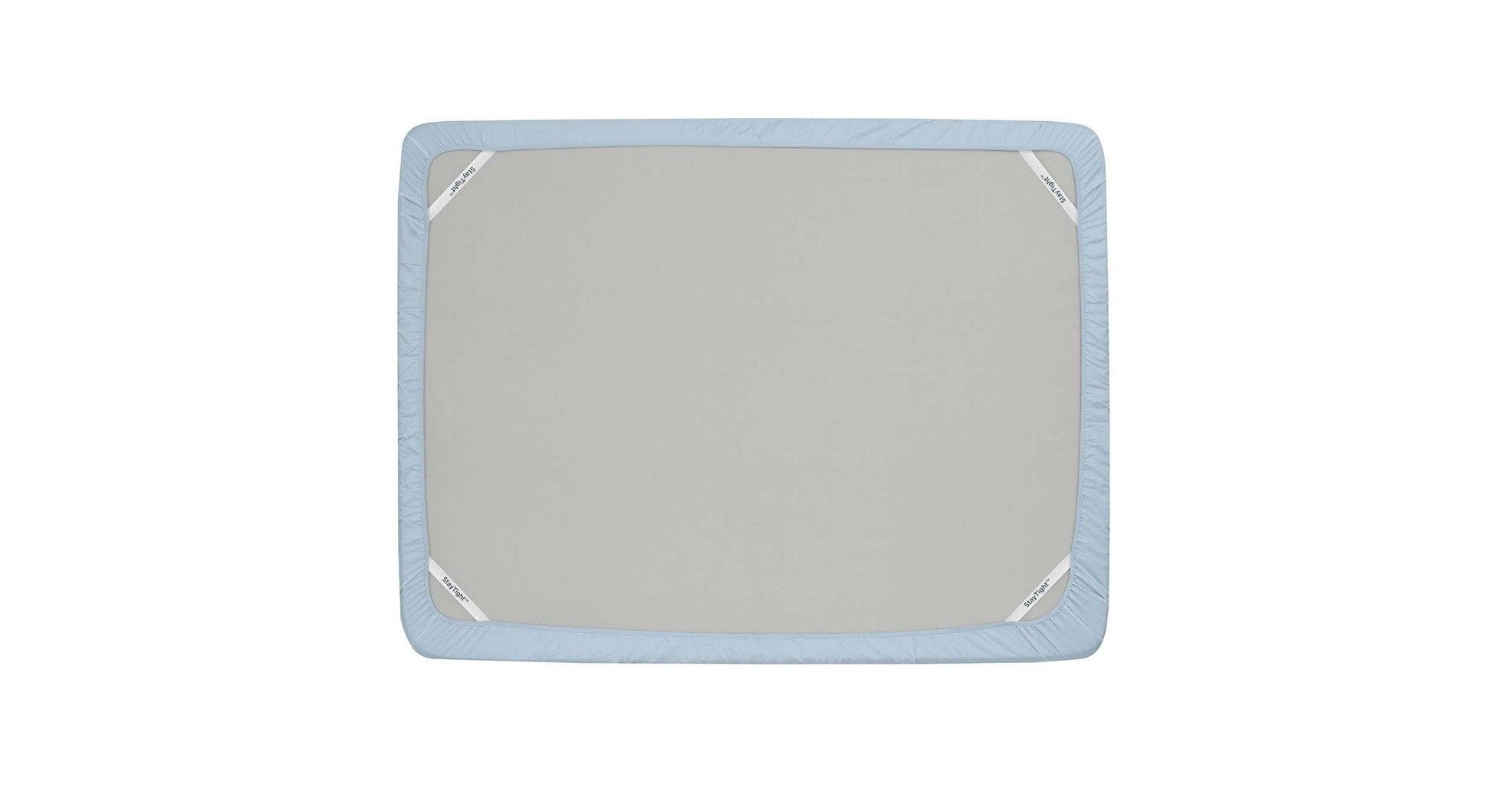 King Size Split Tempurpedic Sleepy Blue Egyptian Cotton Sheet Set