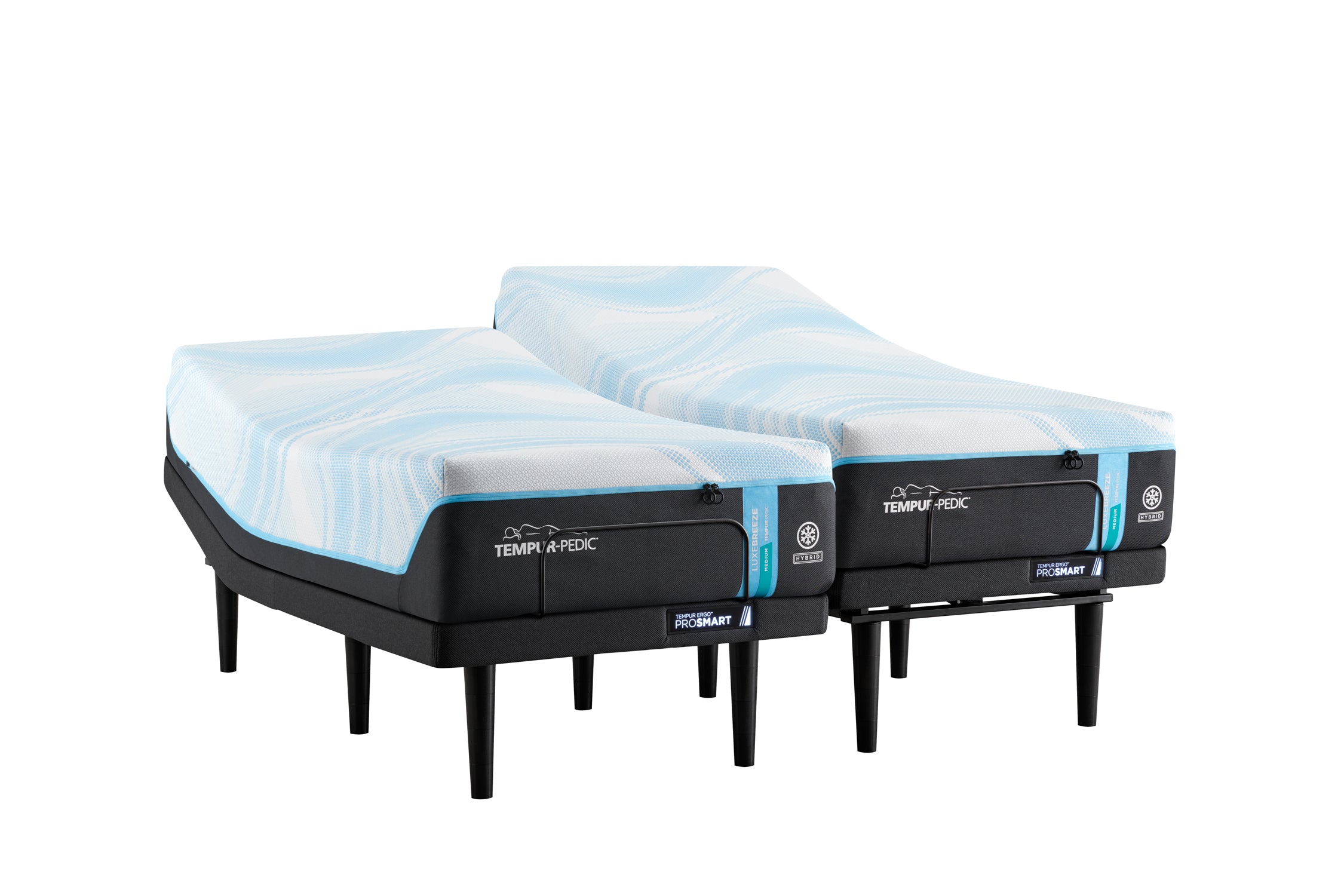 King Tempur-Pedic Luxe Breeze 2.0 Medium Hybrid: duerme 10 °C más fresco.