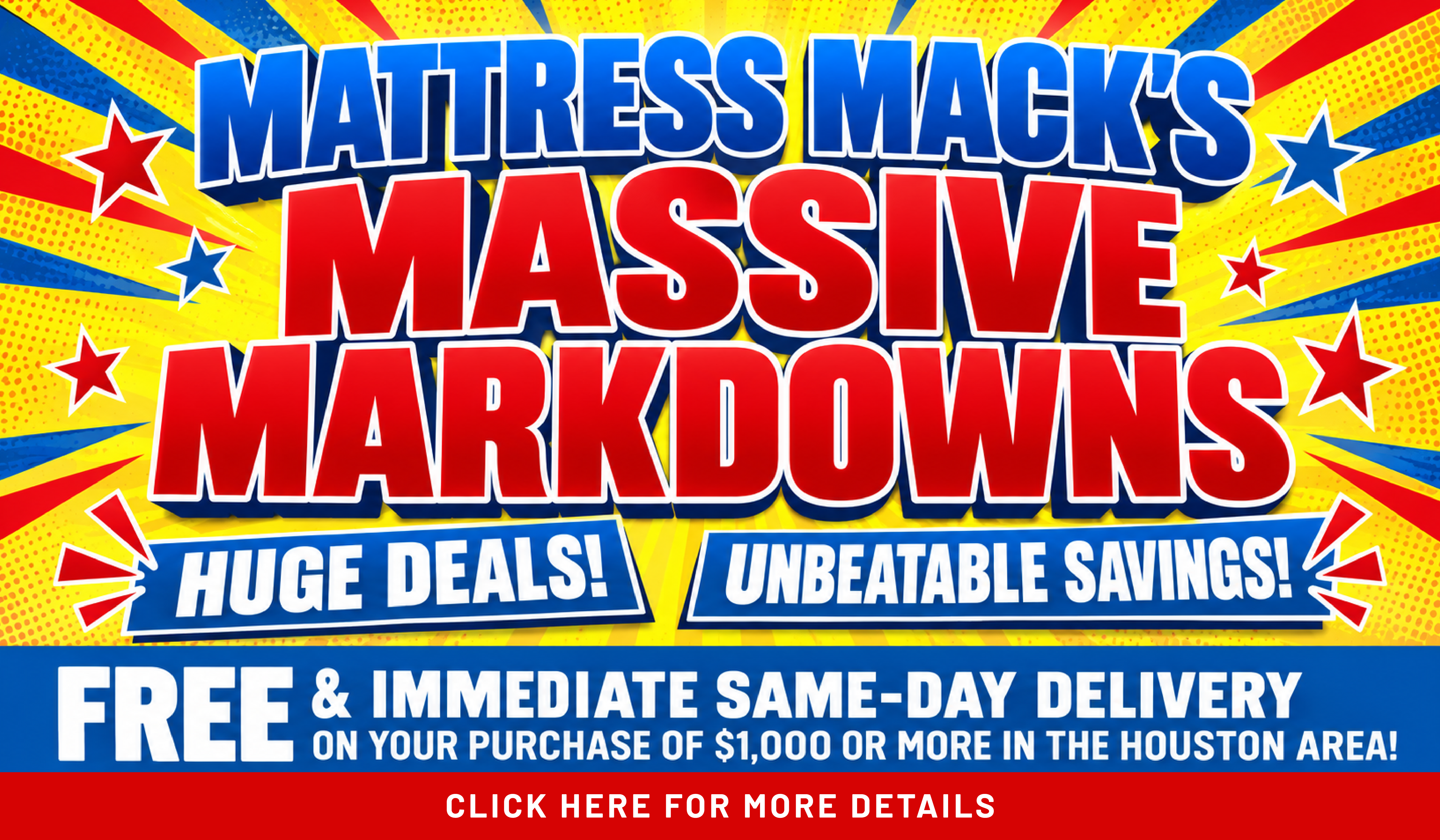Mattress mack's massive markdown Image