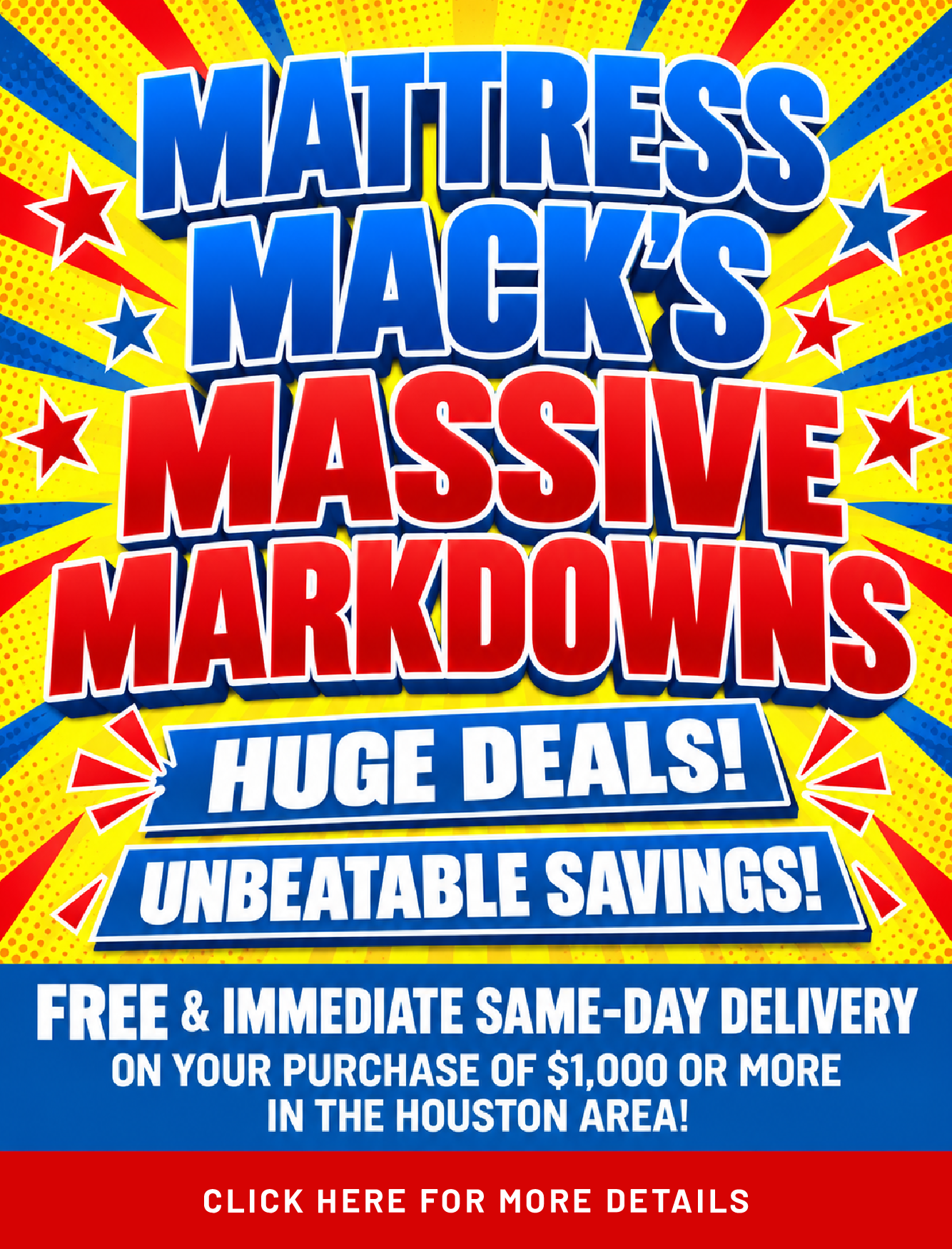 Mattress mack's massive markdown Image