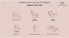 Sillón reclinable eléctrico Flexsteel Atlas Brown P3 – Sillón totalmente reclinable con reposacabezas y soporte lumbar eléctricos | Gallery Furniture