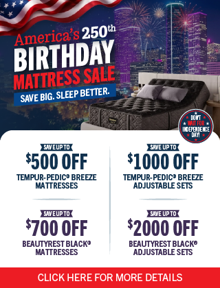 america's 250th birthday mattress sale Image