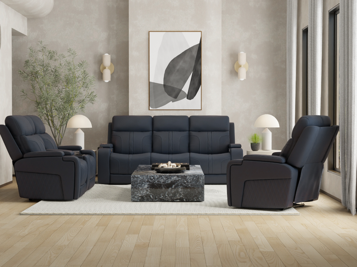 3 Pc Indigo Twilight 2.0 P6 Power Reclining Set